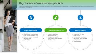 Key Features Of Customer Data Platform Gathering Real Time Data With CDP Software MKT SS V