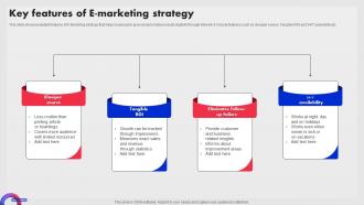 Key Features Of E Marketing Strategy