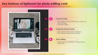 Key Features Of Lightroom Adopting Adobe Creative Cloud To Create Industry TC SS Analytical Images