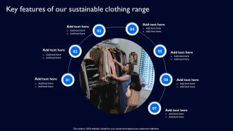 Key Features Of Our Sustainable Clothing Range Complete Guide To Launch Strategy SS V