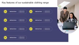 Key Features Of Our Sustainable Clothing Range Elevating Sales Revenue With New Promotional Strategy SS V