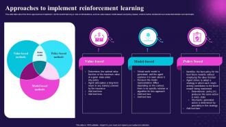 Key Features Of Reinforcement Learning IT Approaches To Implement
