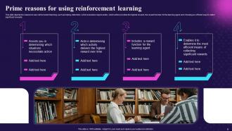 Key Features Of Reinforcement Learning IT Powerpoint Presentation Slides Image Multipurpose
