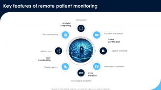 Key Features Of Remote Patient Monitoring Patients Health Through IoT Technology IoT SS V