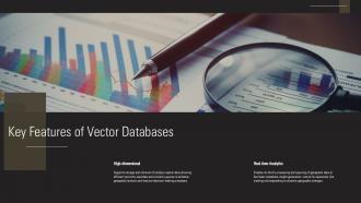 Key Features Of Vector Databases PPT Template ST AI SS PPT Presentation