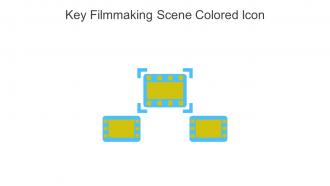 Key Filmmaking Scene Colored Icon In Powerpoint Pptx Png And Editable Eps Format