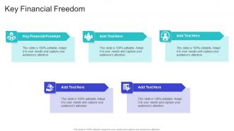 Key Financial Freedom In Powerpoint And Google Slides Cpb