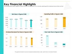 Key financial highlights m3004 ppt powerpoint presentation styles shapes