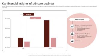 Key Financial Insights Of Skincare Business