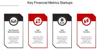 Key Financial Metrics Startups Ppt Powerpoint Presentation Icon Elements Cpb