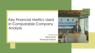 Key Financial Metrics Used In Comparable Company Analysis PPT Graphics AT