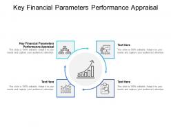 Key financial parameters performance appraisal ppt powerpoint presentation slides templates cpb