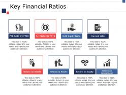 Key financial ratios ppt show graphics example