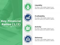 Key financial ratios template 2 powerpoint slides