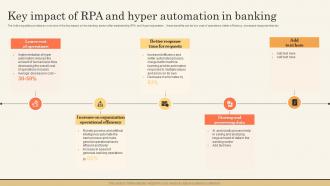 Key Impact Of RPA And Hyper Automation Impact Of Hyperautomation On Industries