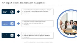 Key Impact Of Sales Transformation Management