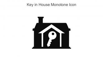 Key In House Monotone Icon In Powerpoint Pptx Png And Editable Eps Format