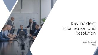 Key Incident Prioritization And Resolution PPT Mockup AT