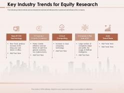 Key industry trends for equity research cryptocurrency ppt powerpoint presentation outline show