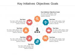 Key initiatives objectives goals ppt powerpoint presentation model design templates cpb