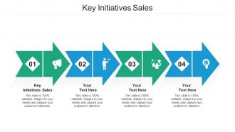 Key initiatives sales ppt powerpoint presentation portfolio background images cpb