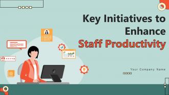 Key Initiatives To Enhance Staff Productivity Powerpoint Presentation Slides