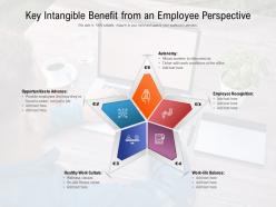 Key intangible benefit from an employee perspective