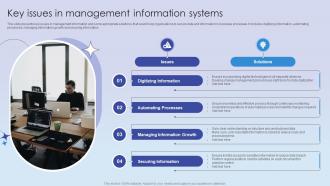 Key Issues In Management Information Systems