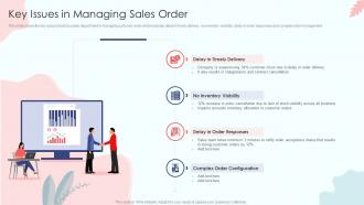 Key Issues In Managing Sales Order Sales Process Automation To Improve Sales