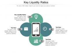 Key liquidity ratios ppt powerpoint presentation icon guidelines cpb
