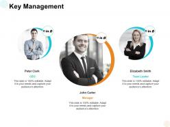 Key management communication ppt powerpoint presentation designs
