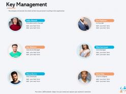 Key management gary doe ppt powerpoint presentation model infographics