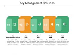 Key management solutions ppt powerpoint presentation model designs download cpb