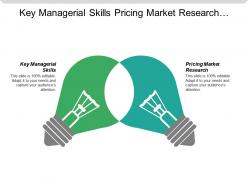 Key managerial skills pricing market research marketing trends methods cpb