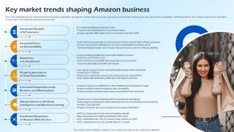 Key Market Trends Shaping Amazon Business B2c E Commerce BP SS