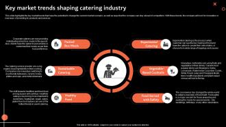 Key Market Trends Shaping Catering Industry Catering Services Business Plan BP SS