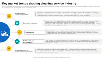 Key Market Trends Shaping Cleaning Service Industry Janitorial Service Business Plan BP SS