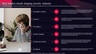 Key Market Trends Shaping Jewelry Industry Fine Jewelry Business Plan BP SS