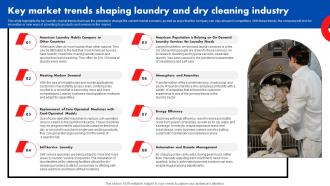 Key Market Trends Shaping Laundry Service Industry Introduction And Analysis