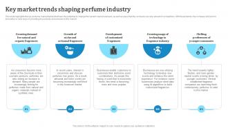 Key Market Trends Shaping Perfume Industry Custom Fragrance Business Plan BP SS