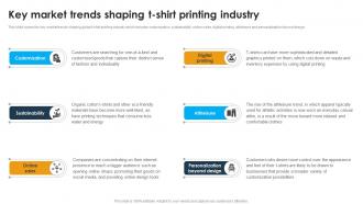 Key Market Trends Shaping T Shirt Printing Custom Apparel Printing Business Plan BP SS