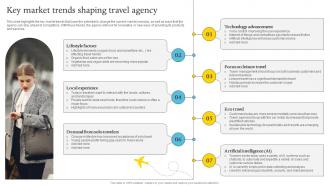 Key Market Trends Shaping Travel Agency Adventure Travel Company Business Plan BP SS