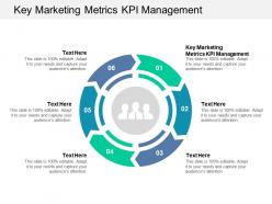 Key marketing metrics kpi management ppt powerpoint presentation styles visuals cpb