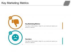 Key marketing metrics ppt powerpoint presentation file outfit cpb
