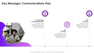 Key Messages Communications Plan In Powerpoint And Google Slides Cpb