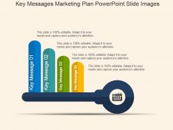 Key messages marketing plan powerpoint slide images
