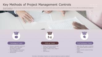 Key Methods Of Project Management Controls