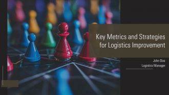 Key Metrics And Strategies For Logistics Improvement PPT Presentation AT