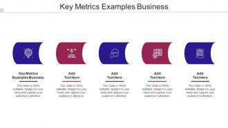 Key Metrics Examples Business Ppt Powerpoint Presentation Infographic Cpb