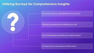 Key Metrics For Patient Satisfaction PPT Sample AT Template Adaptable